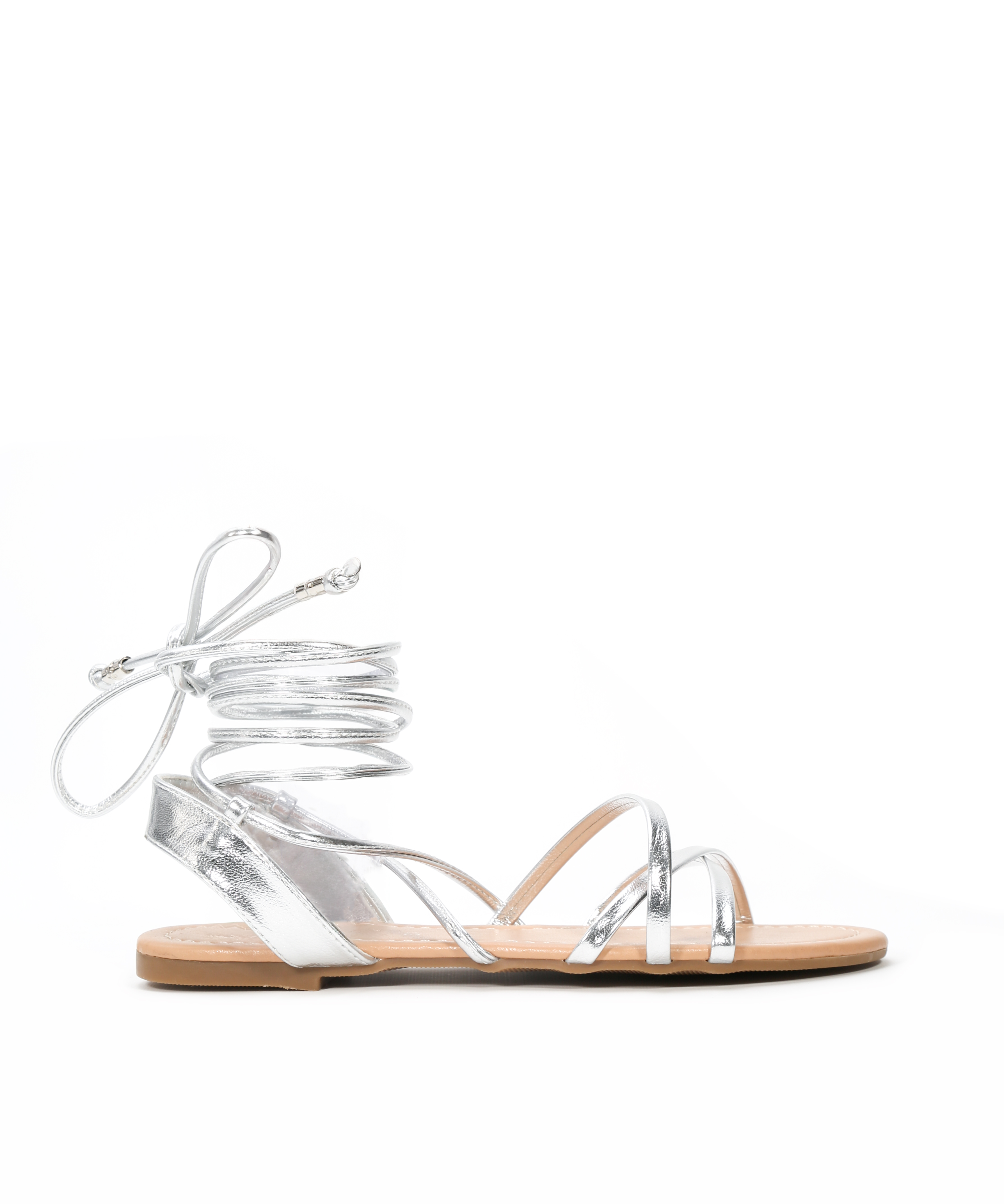 Sand&aacute;lia rasa amarrada no tornozelo image number null